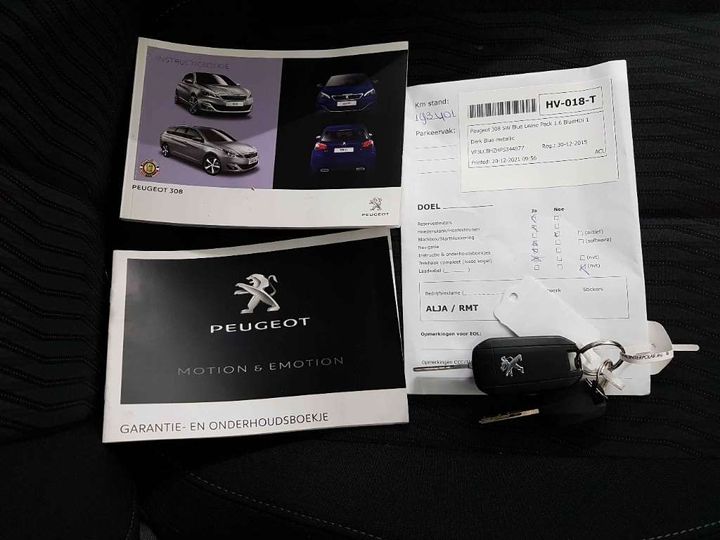 Photo 15 VIN: VF3LCBHZHFS344877 - PEUGEOT 308 