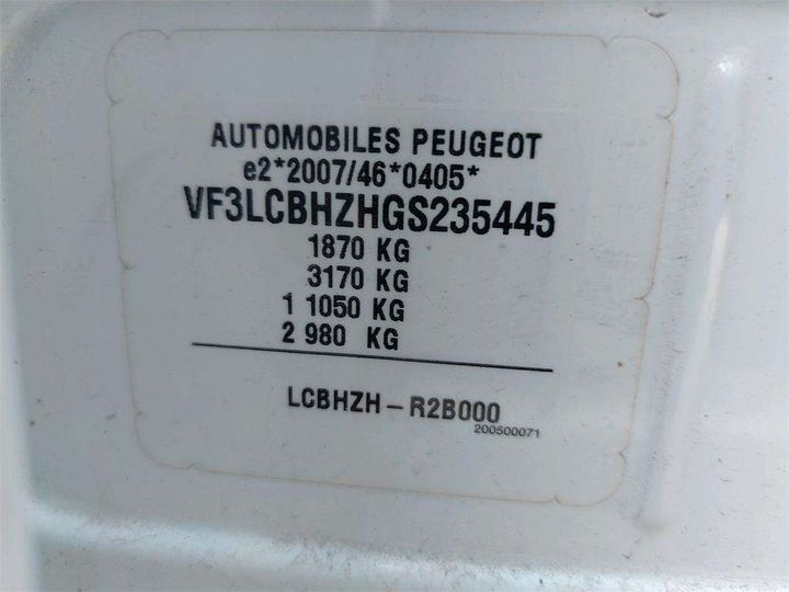 Photo 8 VIN: VF3LCBHZHGS235445 - PEUGEOT 308 SW 