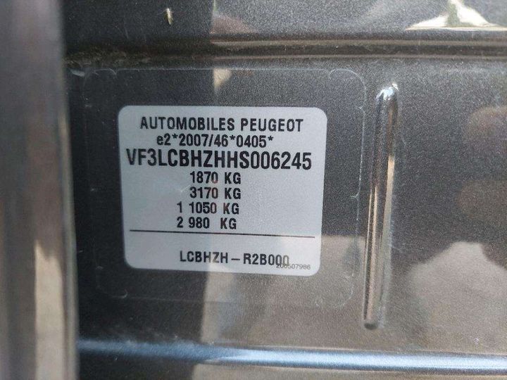 Photo 8 VIN: VF3LCBHZHHS006245 - PEUGEOT 308 SW 