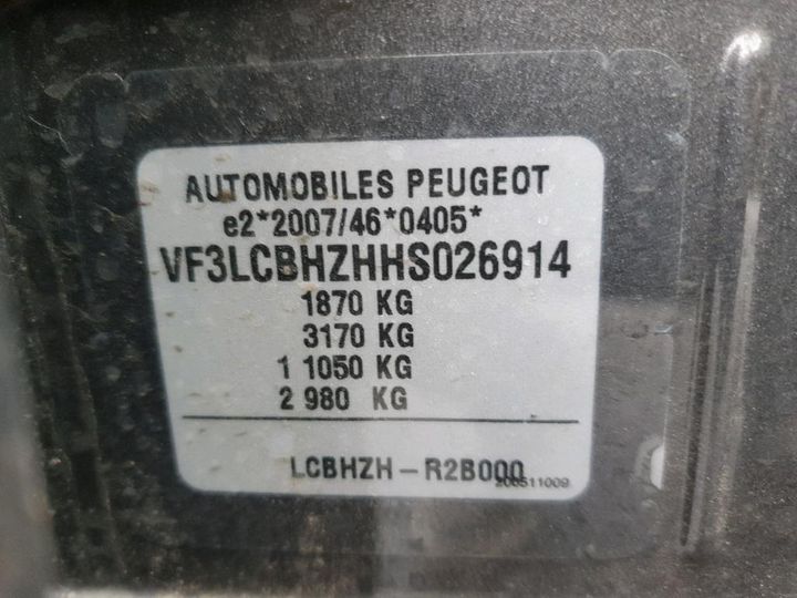 Photo 8 VIN: VF3LCBHZHHS026914 - PEUGEOT 308 SW 