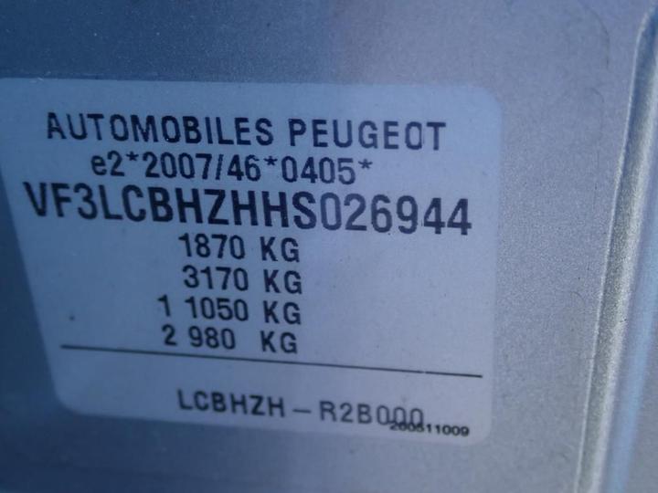 Photo 11 VIN: VF3LCBHZHHS026944 - PEUGEOT 308 SW 