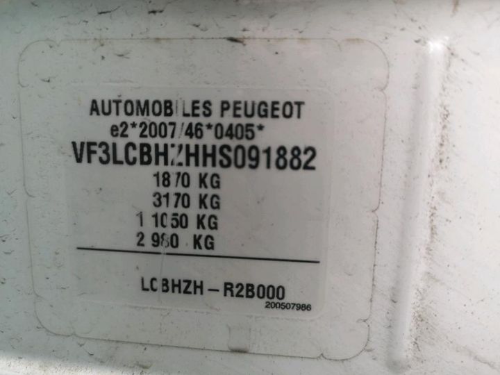 Photo 8 VIN: VF3LCBHZHHS091882 - PEUGEOT 308 SW 