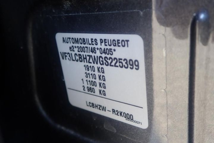 Photo 12 VIN: VF3LCBHZWGS225399 - PEUGEOT 308 