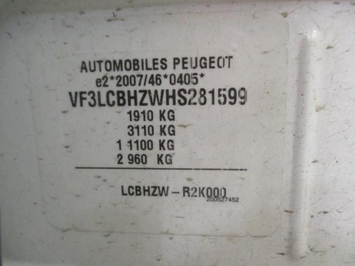 Photo 14 VIN: VF3LCBHZWHS281599 - PEUGEOT 308 SW 