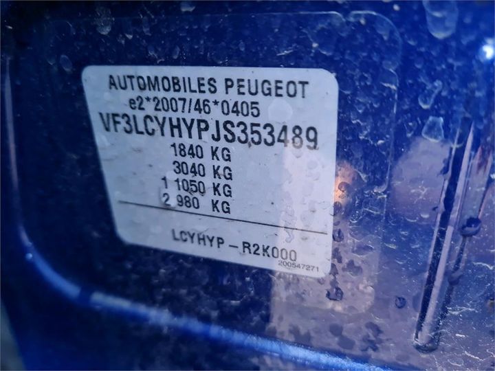 Photo 4 VIN: VF3LCYHYPJS353489 - PEUGEOT 308 