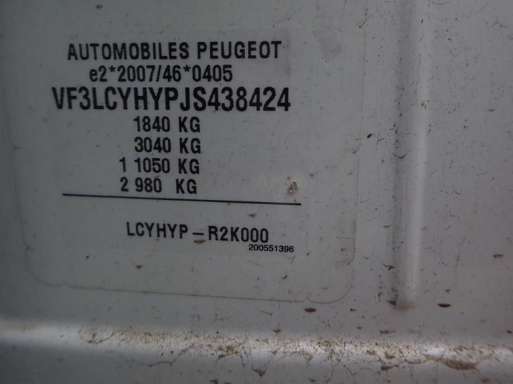 Photo 13 VIN: VF3LCYHYPJS438424 - PEUGEOT 308 SW 