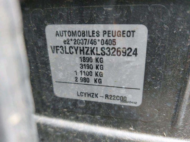 Photo 7 VIN: VF3LCYHZKLS326924 - PEUGEOT 308 SW 