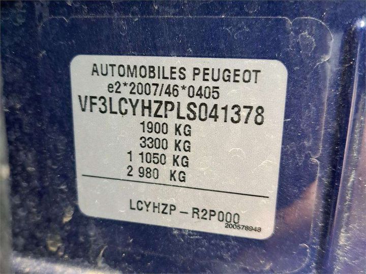 Photo 8 VIN: VF3LCYHZPLS041378 - PEUGEOT 308 SW 