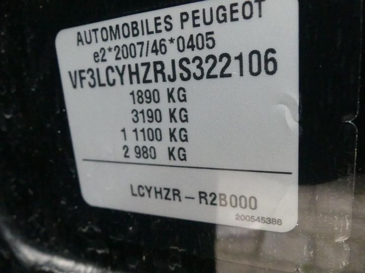 Photo 4 VIN: VF3LCYHZRJS322106 - PEUGEOT 308 SW 