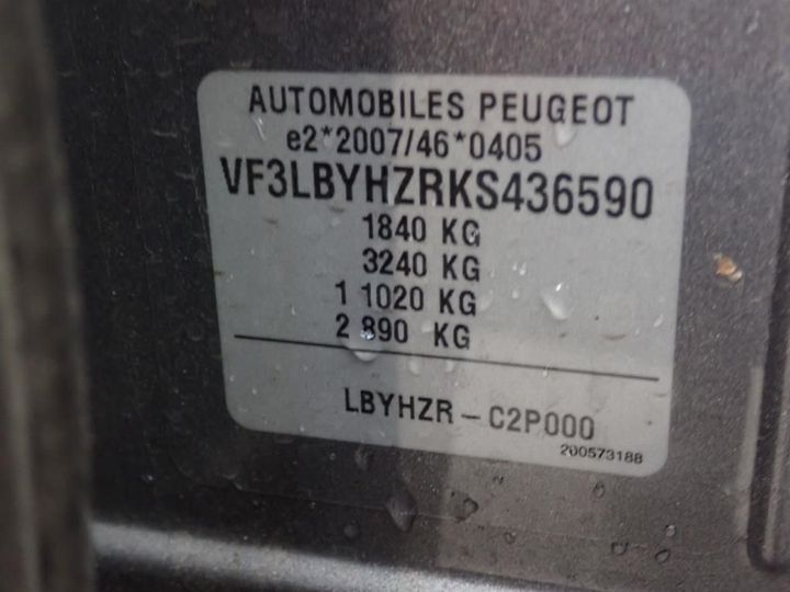 Photo 16 VIN: VF3LCYHZRKS436590 - PEUGEOT 308 