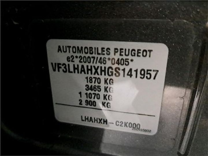 Photo 11 VIN: VF3LHAHXHGS141957 - PEUGEOT 308 DIESEL - 2014 