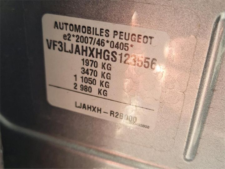 Photo 4 VIN: VF3LJAHXHGS123556 - PEUGEOT 308 