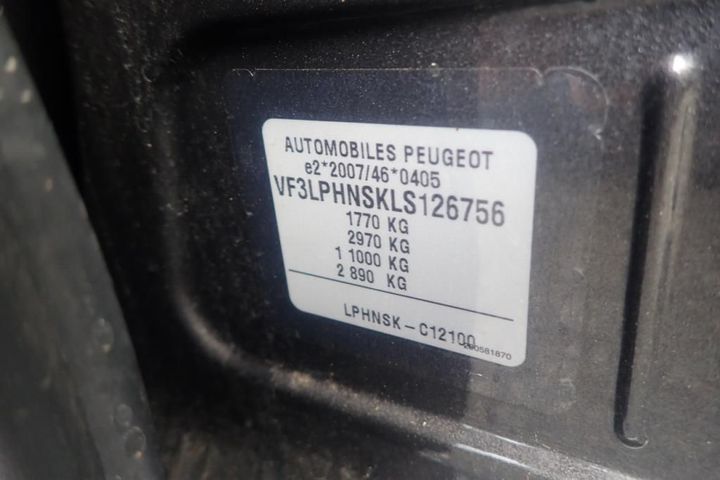 Photo 12 VIN: VF3LPHNSKLS126756 - PEUGEOT 308 