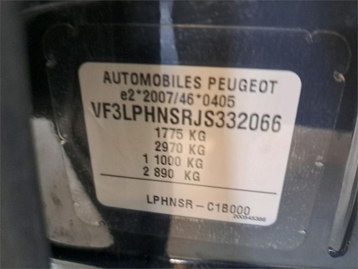 Photo 4 VIN: VF3LPHNSRJS332066 - PEUGEOT 308 