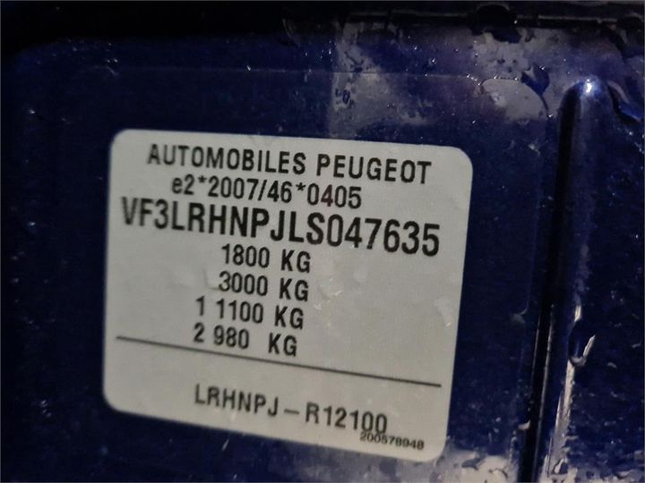 Photo 8 VIN: VF3LRHNPJLS047635 - PEUGEOT 308 