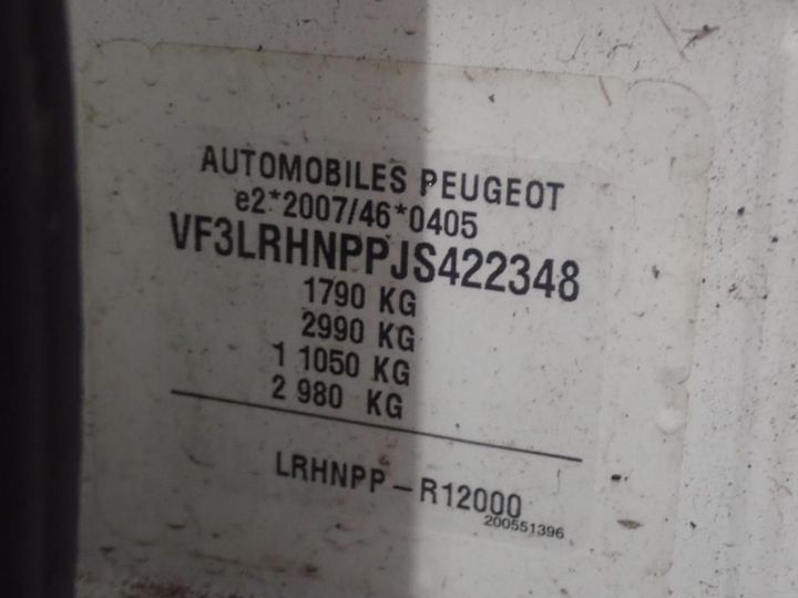 Photo 11 VIN: VF3LRHNPPJS422348 - PEUGEOT 308 SW 