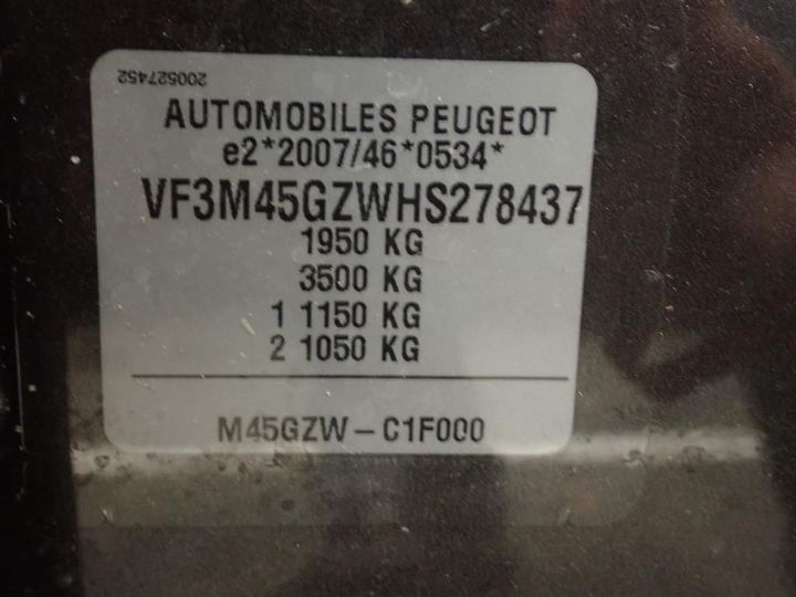 Photo 21 VIN: VF3M45GZWHS278437 - PEUGEOT 3008 