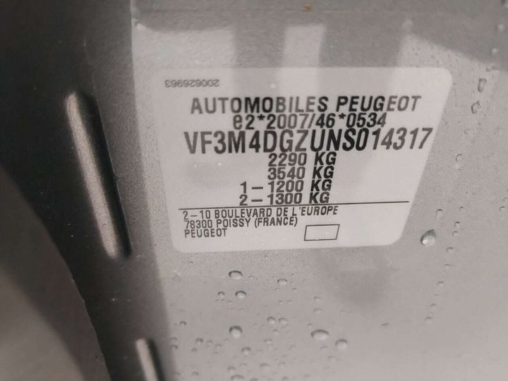 Photo 29 VIN: VF3M4DGZUNS014317 - PEUGEOT 3008 