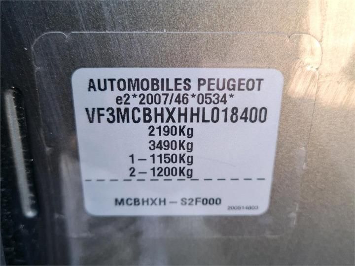 Photo 5 VIN: VF3MCBHXHHL018400 - PEUGEOT 5008 SUV 