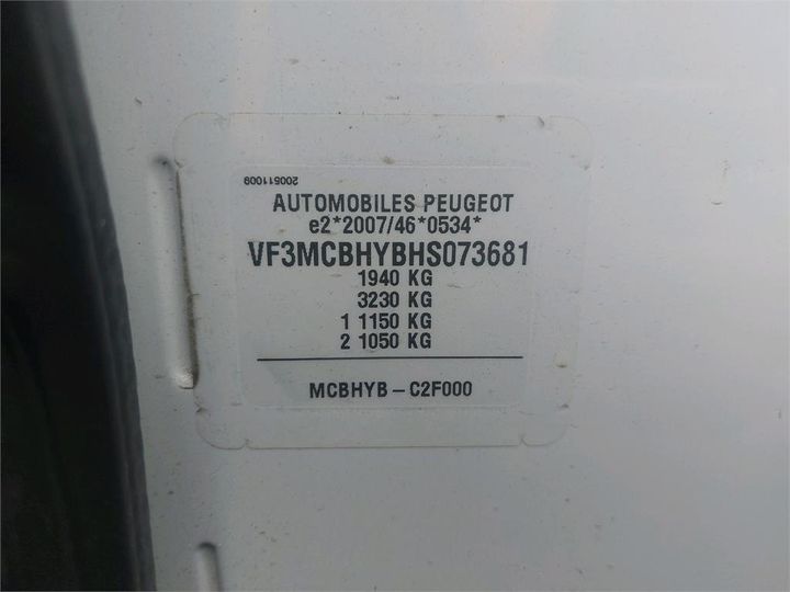 Photo 8 VIN: VF3MCBHYBHS073681 - PEUGEOT 3008 