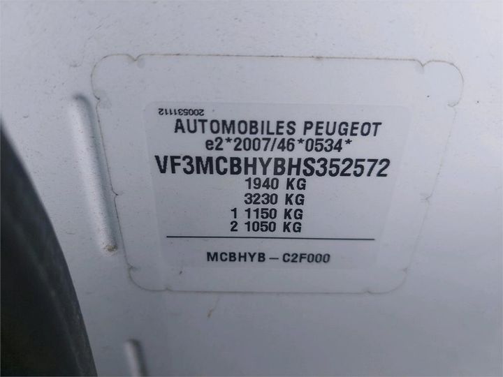 Photo 8 VIN: VF3MCBHYBHS352572 - PEUGEOT 3008 