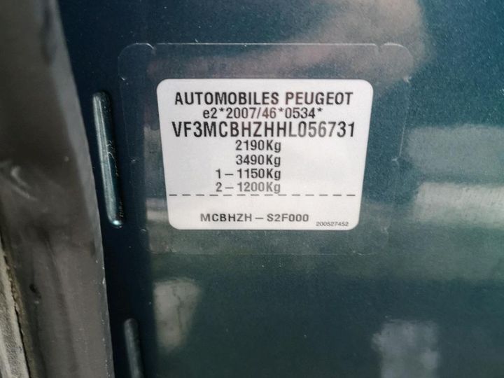 Photo 8 VIN: VF3MCBHZHHL056731 - PEUGEOT 5008 