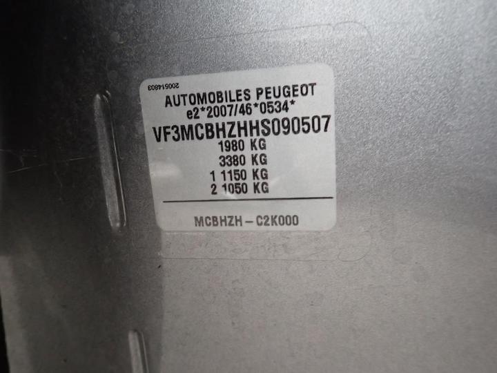 Photo 12 VIN: VF3MCBHZHHS090507 - PEUGEOT 3008 