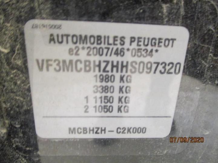 Photo 12 VIN: VF3MCBHZHHS097320 - PEUGEOT 3008 