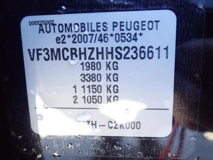 Photo 12 VIN: VF3MCBHZHHS236611 - PEUGEOT 3008 