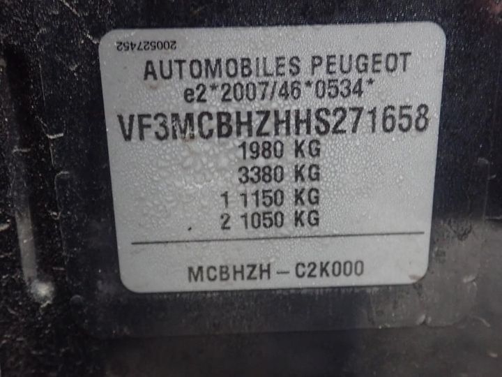 Photo 12 VIN: VF3MCBHZHHS271658 - PEUGEOT 3008 