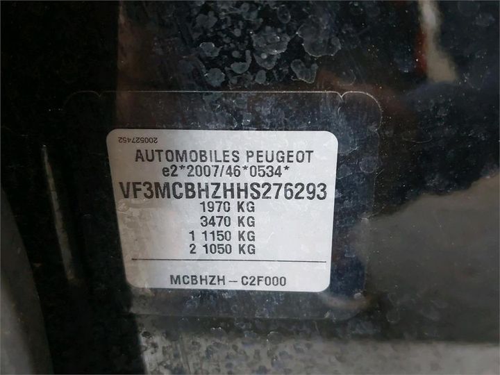 Photo 27 VIN: VF3MCBHZHHS276293 - PEUGEOT 3008 