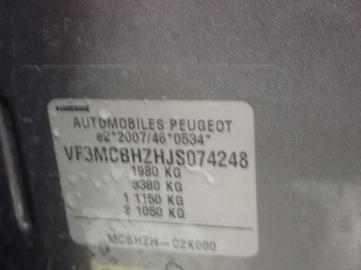 Photo 6 VIN: VF3MCBHZHJS074248 - PEUGEOT 3008 