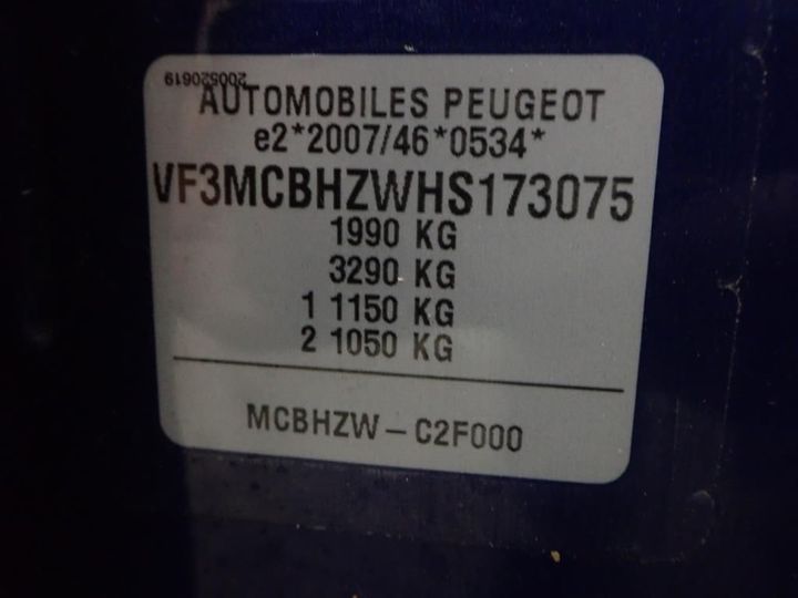 Photo 21 VIN: VF3MCBHZWHS173075 - PEUGEOT 3008 