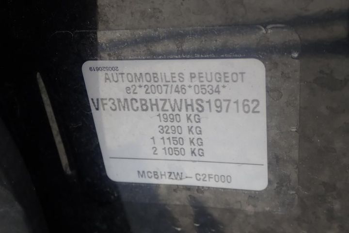 Photo 11 VIN: VF3MCBHZWHS197162 - PEUGEOT 3008 