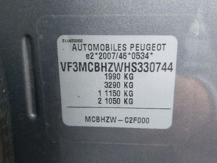 Photo 8 VIN: VF3MCBHZWHS330744 - PEUGEOT 3008 