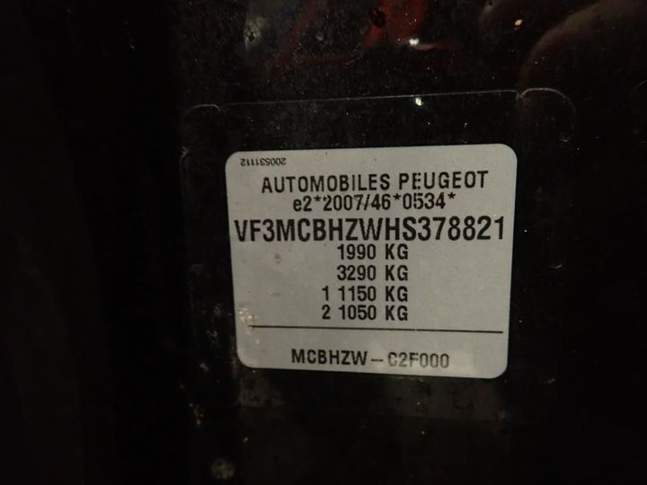 Photo 12 VIN: VF3MCBHZWHS378821 - PEUGEOT 3008 