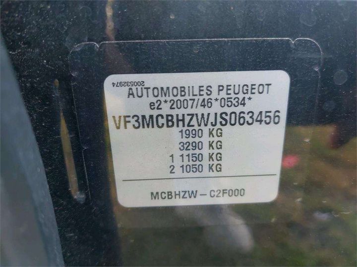 Photo 8 VIN: VF3MCBHZWJS063456 - PEUGEOT 3008 