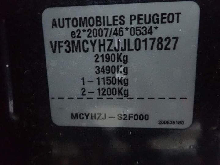 Photo 13 VIN: VF3MCYHZJJL017827 - PEUGEOT 5008 7S 