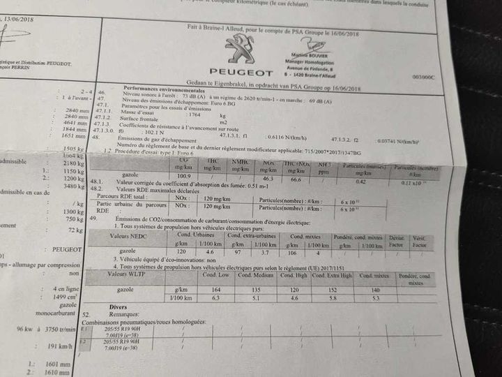 Photo 12 VIN: VF3MCYHZJJL045329 - PEUGEOT 5008 &#3916 