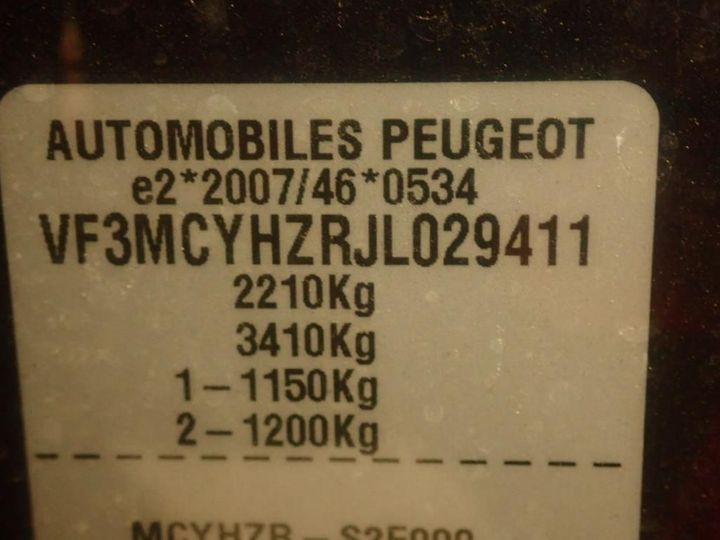 Photo 15 VIN: VF3MCYHZRJL029411 - PEUGEOT 5008 