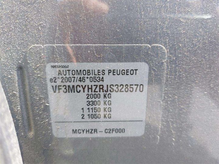 Photo 8 VIN: VF3MCYHZRJS328570 - PEUGEOT 3008 