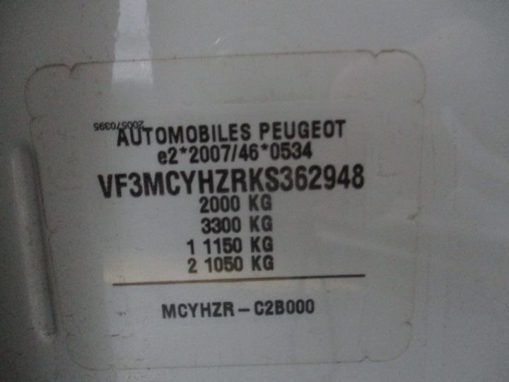 Photo 15 VIN: VF3MCYHZRKS362948 - PEUGEOT 3008 