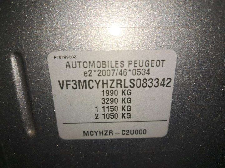 Photo 7 VIN: VF3MCYHZRLS083342 - PEUGEOT 3008 