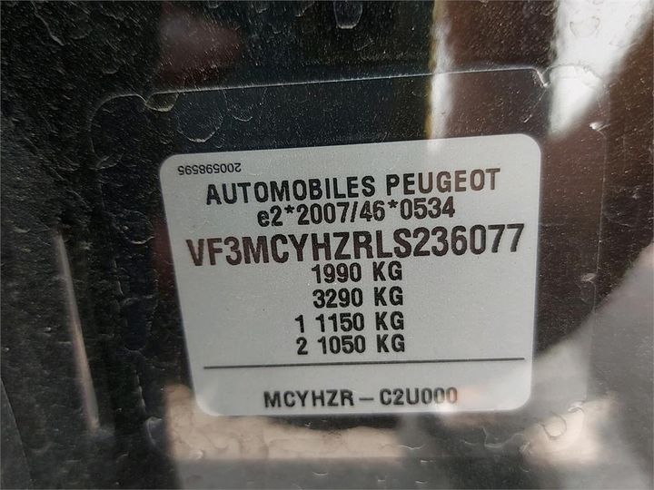 Photo 6 VIN: VF3MCYHZRLS236077 - PEUGEOT 3008 