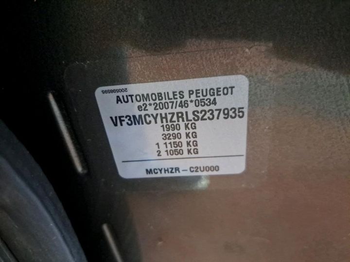 Photo 7 VIN: VF3MCYHZRLS237935 - PEUGEOT 3008 