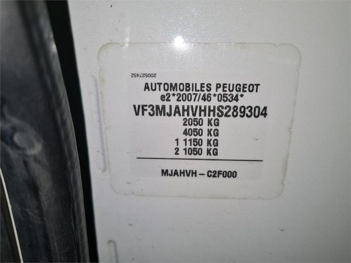 Photo 4 VIN: VF3MJAHVHHS289304 - PEUGEOT 3008 