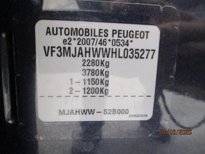 Photo 16 VIN: VF3MJAHWWHL035277 - PEUGEOT 5008 7S 