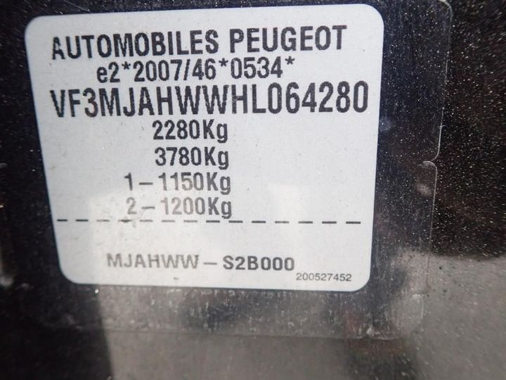 Photo 17 VIN: VF3MJAHWWHL064280 - PEUGEOT 5008 