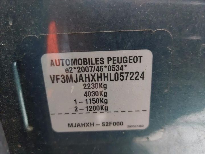 Photo 8 VIN: VF3MJAHXHHL057224 - PEUGEOT 5008 