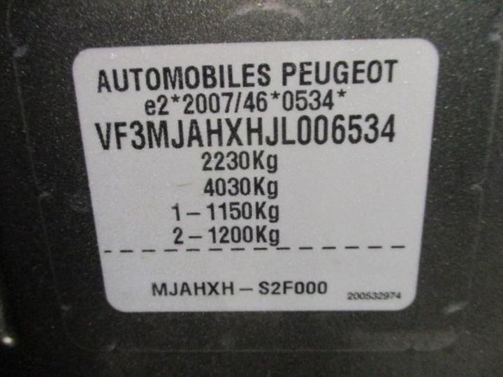 Photo 12 VIN: VF3MJAHXHJL006534 - PEUGEOT 5008 7S 